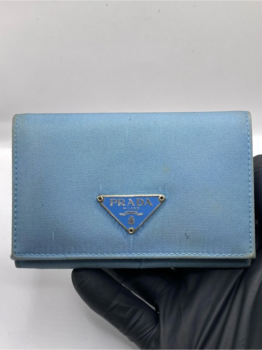 Prada Black Saffiano Leather Card Holder